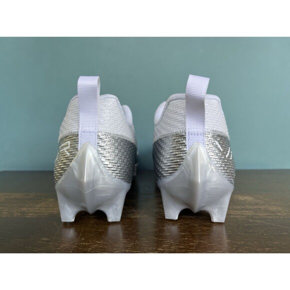 Nike Vapor Edge Speed 360 2 White/Silver Football Cleats Men\'s Size 9 DA5455-102 main image 10